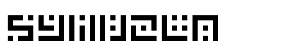 Symvola font preview